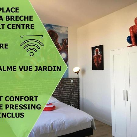 Le Marvel Centre La Breche Wifi Vue Jardin Διαμέρισμα Νιόρ Εξωτερικό φωτογραφία