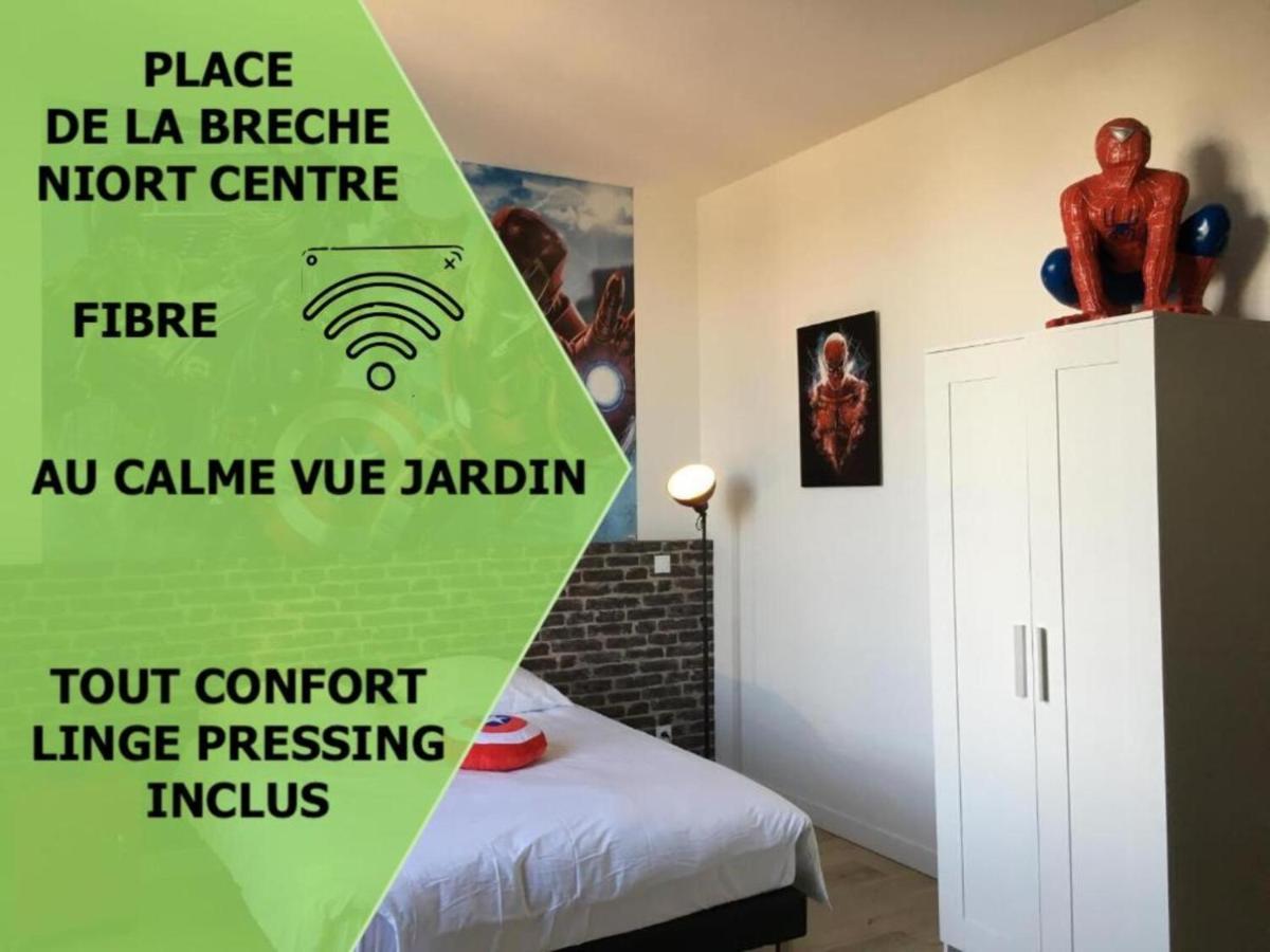 Le Marvel Centre La Breche Wifi Vue Jardin Διαμέρισμα Νιόρ Εξωτερικό φωτογραφία